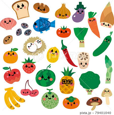 食材キャラクター 79401040