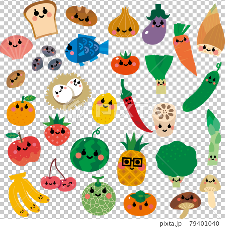 食材キャラクター 79401040