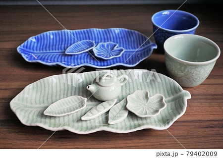 タイのセラドン焼きの器、食器(Celadon Dishes of Thailand) タイのセラドン焼きの器、食器(Celadon Dishes of Thailand) 79402009
