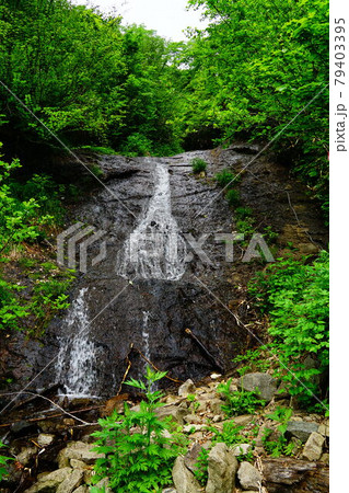 高妻山 不動コース 滑滝 高妻山 不動コース 滑滝 79403395