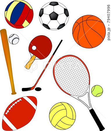 Sport equipment - vector Sport equipment - vector 79407996