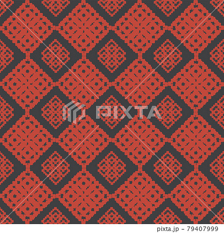 antique geometric red flower seamless background for fabric antique geometric red flower seamless background for fabric 79407999