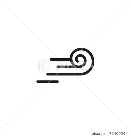 Wind vector icon design template 79409544