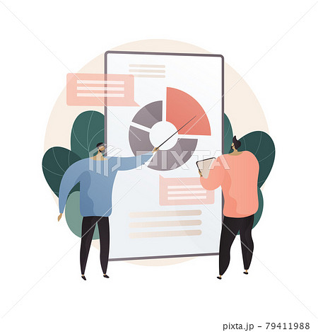 Business coaching abstract concept vector illustration. Business coaching abstract concept vector illustration. 79411988