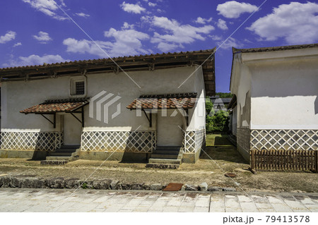 雲南 吉田町の町並み 田部家土蔵群 島根県雲南市 雲南 吉田町の町並み 田部家土蔵群 島根県雲南市 79413578