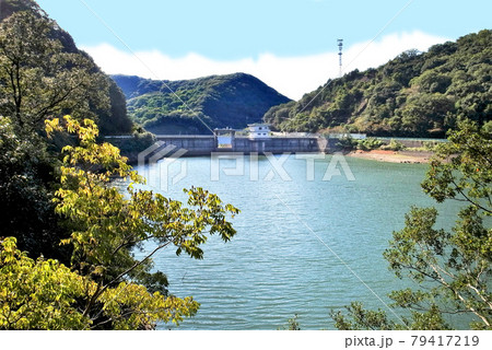 堀河ダム　大阪府泉南市 79417219