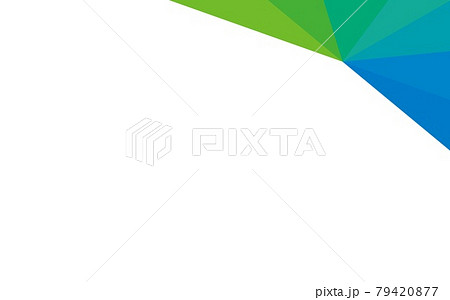 幾何学模様　フレーム　三角形　ホワイトスペース 79420877