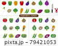 Vegetables Numbers 79421053