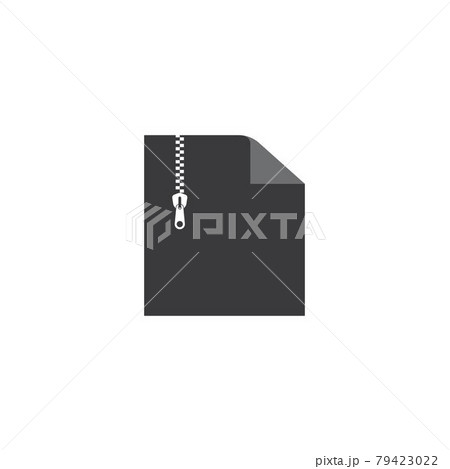 document zip file vector icon illustration design document zip file vector icon illustration design 79423022