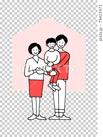 住まいと仲良し家族 79425971