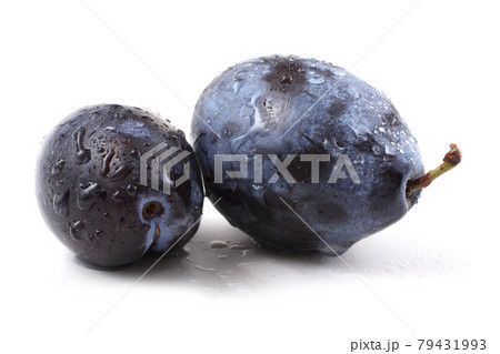 Two wet plums 79431993