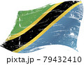 Tanzanian waving flag 79432410