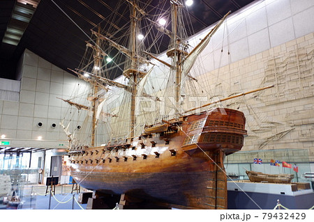 神戸海洋博物館の船の模型 神戸海洋博物館の船の模型 79432429