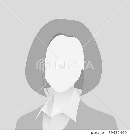 Default avatar photo placeholder icon. Grey profile picture. Business woman 79432440