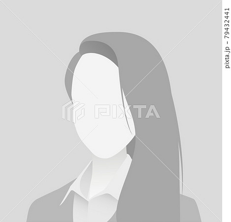 Default avatar photo placeholder icon. Grey profile picture. Business woman 79432441