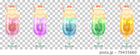 リッチクリームソーダ　5色セット 79435660