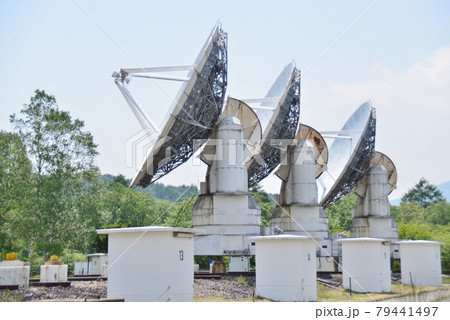 ミリ波干渉計横姿　3台 79441497