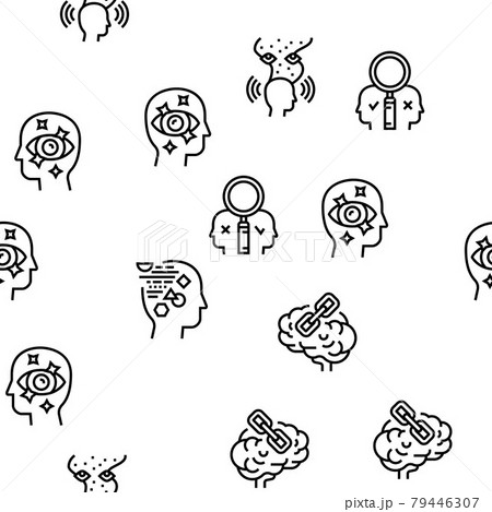 Philosophy Science Vector Seamless Pattern 79446307