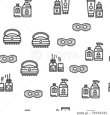 Spa Cosmetics Beauty Vector Seamless Pattern Spa Cosmetics Beauty Vector Seamless Pattern 79446381
