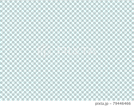 網点風ドットパターン　＜中＞　白地に水色シアン　cyan　#00FFFF 79446466