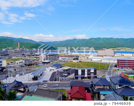 岩手県大船渡市の町並み 79446939