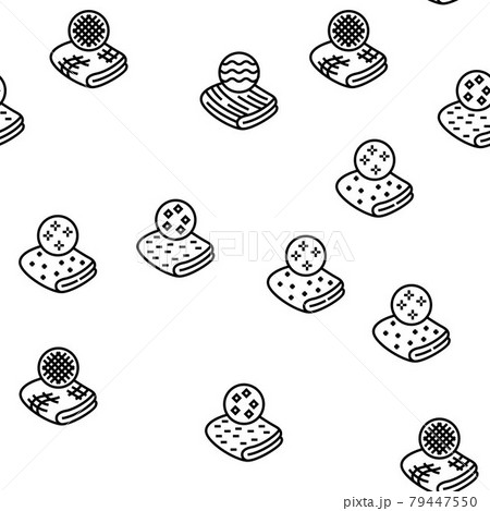 Drapery Shop Sale Vector Seamless Pattern 79447550