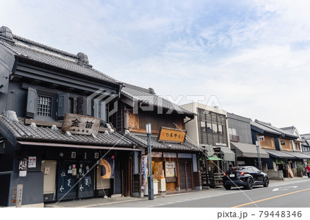 川越 小江戸 古い街並み 川越 小江戸 古い街並み 79448346