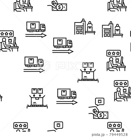 Industrial Process Vector Seamless Pattern Industrial Process Vector Seamless Pattern 79449528