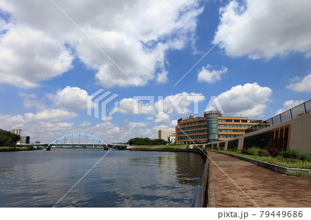 千住隅田川テラスと帝京科学大学千住キャンパス 79449686