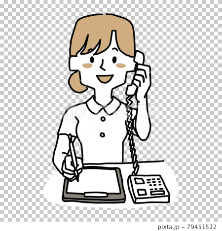 接電話的護士 接電話的護士 79451512