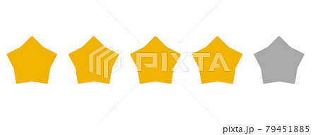 Rating Icon. Flat style vector EPS. 79451885