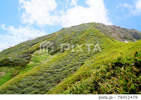 九勢至付近からみる高妻山 九勢至付近からみる高妻山 79452479