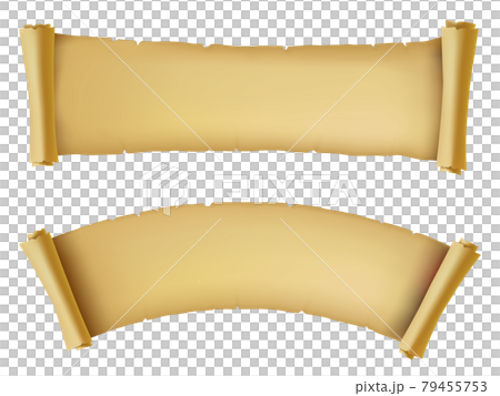 Material (waste paper scroll antique frame) 79455753