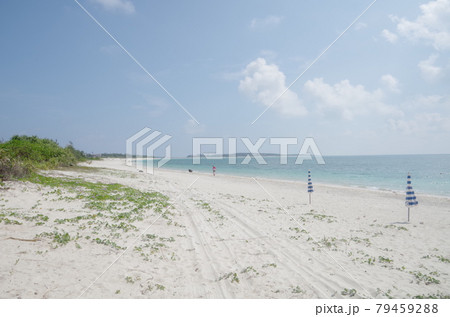 沖縄県久米島のはての浜 沖縄県久米島のはての浜 79459288