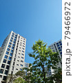 空 高層マンション 木 79466972