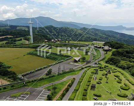 輝北上場公園の上空から 79468114