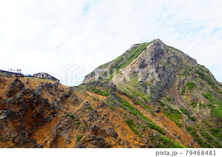 八ヶ岳 地蔵尾根から見る赤岳 八ヶ岳 地蔵尾根から見る赤岳 79468481