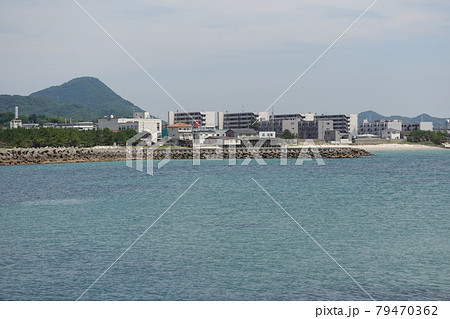 下関市安岡から綾羅木県営住宅を見る 79470362