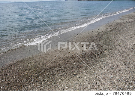 下関市安岡海岸の砂浜 下関市安岡海岸の砂浜 79470499