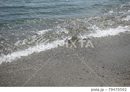 下関市安岡海岸の砂浜 下関市安岡海岸の砂浜 79470502