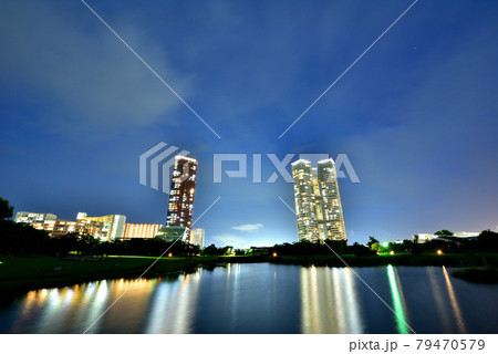 福岡アイランドシティ夜景 アイランドシティ中央公園 福岡アイランドシティ夜景 アイランドシティ中央公園 79470579