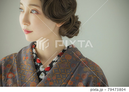 着物　刺繍半衿 79473804