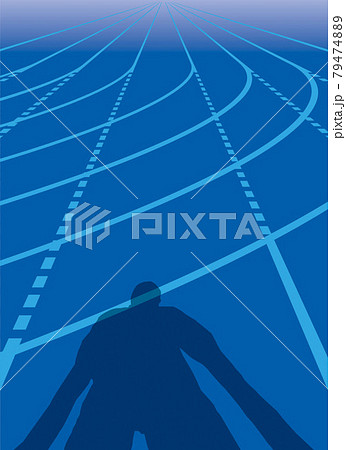 スタート直前のスプリンター 79474889