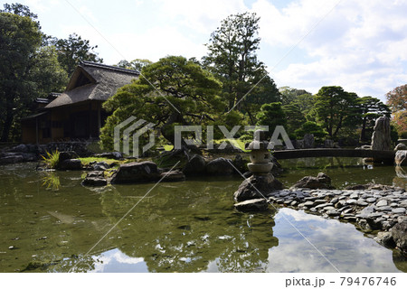 桂離宮 州浜と天の橋立 桂離宮 州浜と天の橋立 79476746