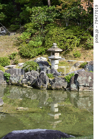 桂離宮 石灯籠 桂離宮 石灯籠 79477019
