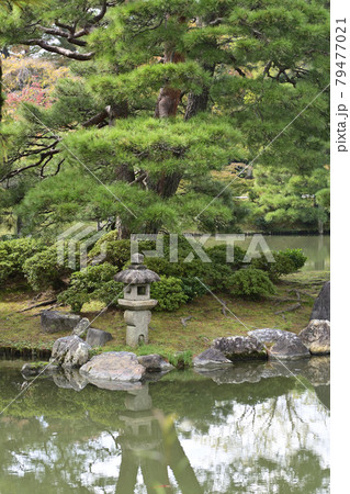 桂離宮　石灯籠 79477021