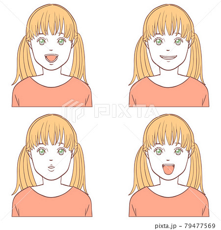 あいうべ体操子どもセット1(シンプルカラー) あいうべ体操子どもセット1(シンプルカラー) 79477569