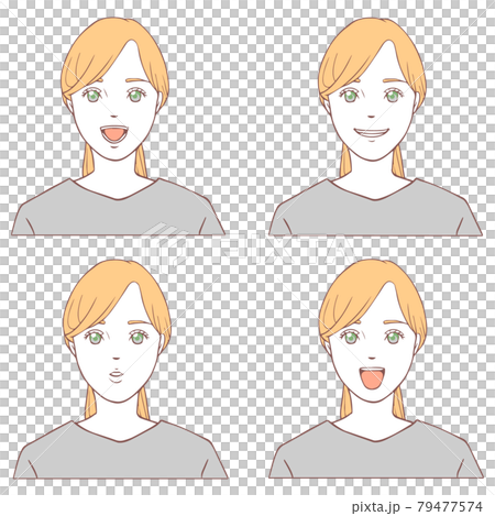 あいうべ体操大人セット1（シンプルカラー） 79477574