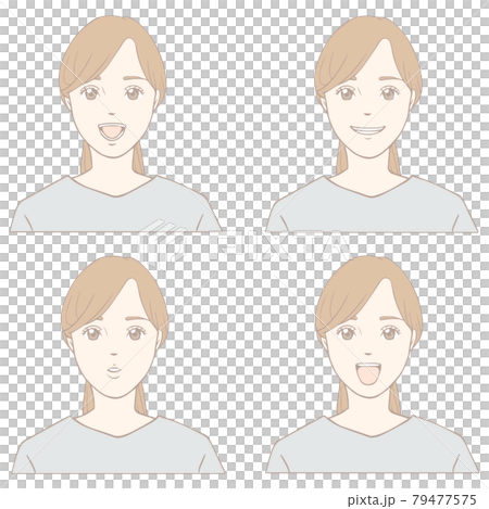 あいうべ体操大人セット1（パステルカラー） 79477575