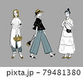 ファッションを楽しむ女性たち 79481380